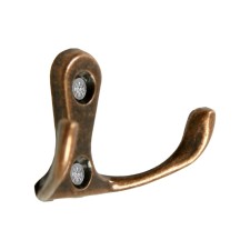 Hook furniture tundra TKD004, two -rod, copper, 200 pcs