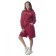 Suit, size 44, burgundy color