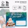 New Year. Block for entries with tear -off sheets in the postcard "Fulfillment of desires"