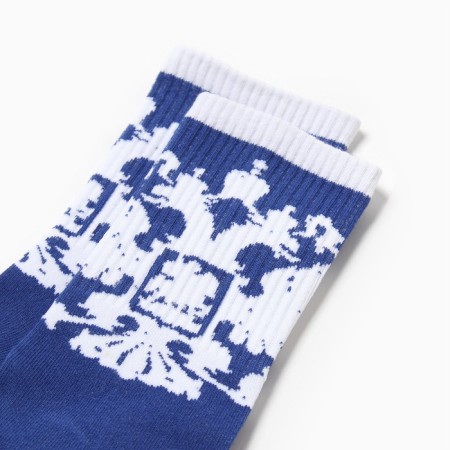 Male socks "Russia" size 41-44 (27-29 cm), blue-1