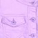 Jacket for girls, height 122 cm, lilac color
