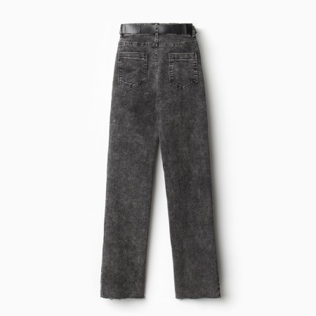 Women's jeans, gray color, size l-1