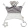 Toy - comforter "Gray bear", rattle, eruption, crumb I