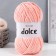 Yarn "Dolce" 100% micropoliester 120m/100g (764 peach)