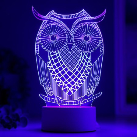 Lamp "Big Eagle" Led RGB from the network 9.5x13x22cm Risalux-3