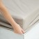Vileshin sheet "Fergi", size 200x160x25 cm, beige-gray color