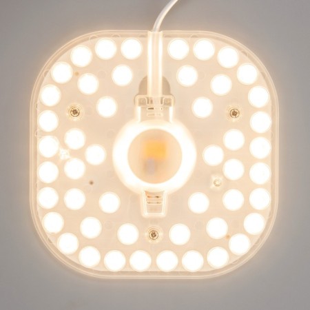 LED module with a built-in driver 160-250V 24W 2100 lm 2700k 16*16cm-1