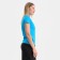 Female T-shirt, light blue/mix, size 54