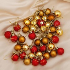 Set of balls plastic D-2.5 cm, 40 pcs 