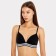 Women's bra, black color, size 75V