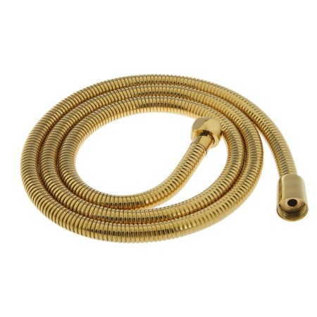 Shower hose Accoona G64, 150 cm, brass nut, brass cone, color gold
