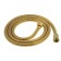 Shower hose Accoona G64, 150 cm, brass nut, brass cone, color gold