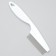 Mini combine comb, 14 cm, 63 teeth (frequent), white
