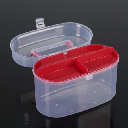 Organizer for storage with an insert, 15 × 7.5 × 10 cm, color mix-7