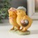 Polystone souvenir "Emergency chickens" 8.5x6x7.5 cm