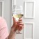 A glass for wine "Caution, bachelorette party!" engraving, 350 ml 9273722