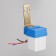 Technical SL-01, 1200W lighting control sensor, 5.2x4.5x9 cm, white color