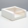 Confectionery packaging with a window, mix, 18 x 18 x 10 cm,