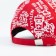 Minaku cap with inscriptions, red color, rr 58