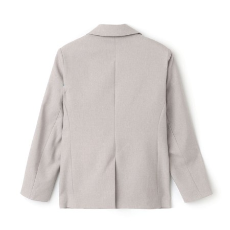Jacket women's double-breasted Mist Plus-Size, r.52, beige-7