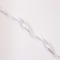 Plastic tape "Snowflakes", 1.2cm x 45m, silver