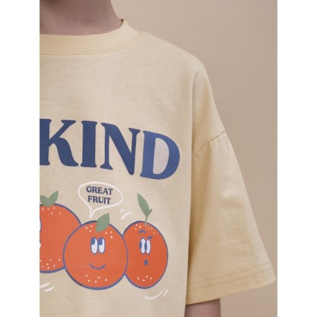 T -shirt for boys, height 140 cm, cream color-3