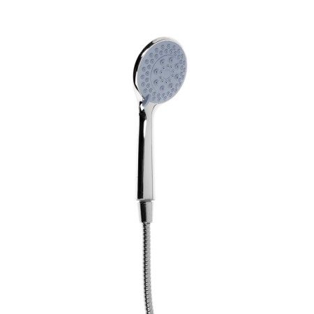 Bath mixer Zein Z3849, single -leaf, pour 30 cm, shower set, watering can 5 dir, chrome-8