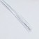 Floristic wire in a white paper braid, length 36 cm, 0.37 mm, set 20 pcs