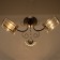 Simona chandelier 3x40W E27 Chocolate 60x60x24 cm Bayerlux