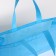 Household bag without fastening, blue color
