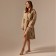 Terry robe with a hood Women's SL Home: Basic "Sabbia", Rr. M, 100% HL, 420 g/m2