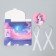 Gift molding box, packaging, “stars”, 23.5 x 22 x 7 cm