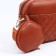 Bag Cross-Bodi with a zipper, the color is red