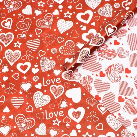 Glossy packaging "Love", bilateral, 70 x 100 cm-1