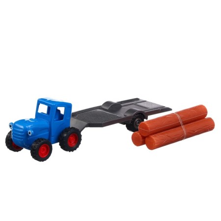 Game set "Blue Tractor" with a trailer-2