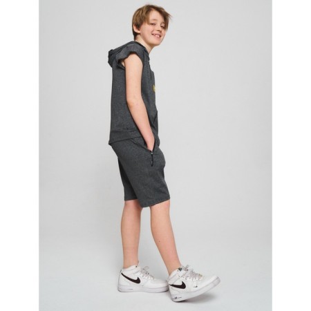 Sports suit for a boy, height 146 cm, gray color-6