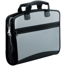 A4 Portfire folder, 4 departments, Berlingo Silver, 700 microns, gray metallic