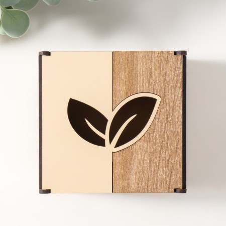 Combined box "Leaflets" 10.5x10x7 cm-2