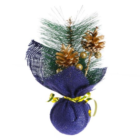 New Year's composition "Golden Bump and Christmas tree" mix-2