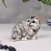 Сувенир "Кот", цветной, гжель
