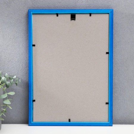 Photo frame plastic 21x30 cm blue (108)-2