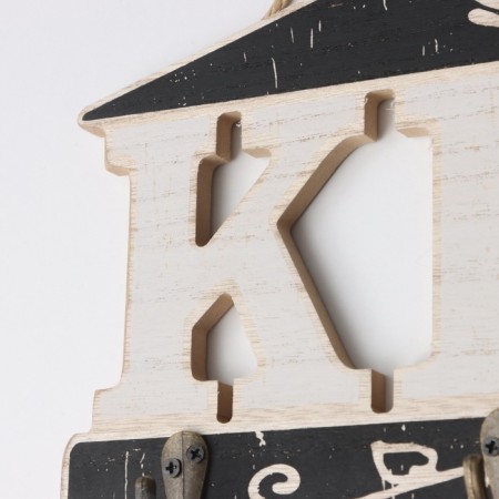Hooks decorative wood "house. Keys" 3.5x35x17.5 cm-3