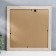 Photo frame MDF 30x30 cm "Trend" cappuccino (plastic screen)