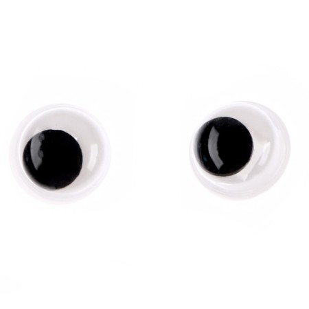 The eyes are sewing "running", set of 20 pcs., Size 1 pc. - 0.8 cm-2