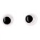 The eyes are sewing "running", set of 20 pcs., Size 1 pc. - 0.8 cm