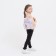 Baby backpack on lightning, lilac-pink color