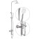 The shower system Fashun A52419, pour 102 mm, tropical shower, shower, satin