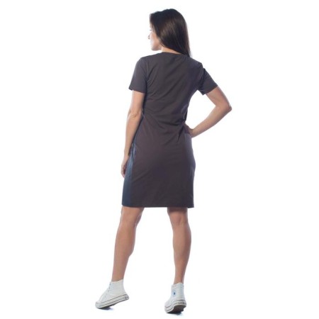 Dress, size 44, brown color-3