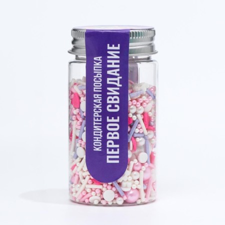 Confectionery Sprinking "First Date", 50 g-1