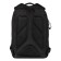 School backpack, 39 x 26 x 19 cm, Grizzly, ergonomic back, laptop department, black